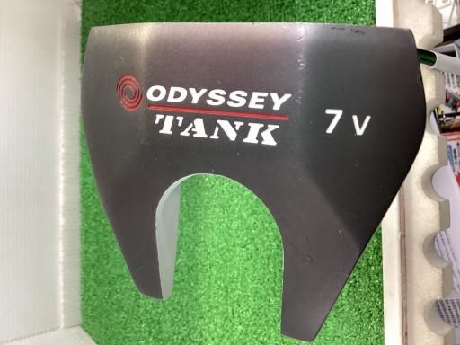 オデッセイ TANK 7V MID 38インチ パター PT スチール フレックスその他 メンズ 男性用 右利き 右用 Cランク ゴルフクラブ