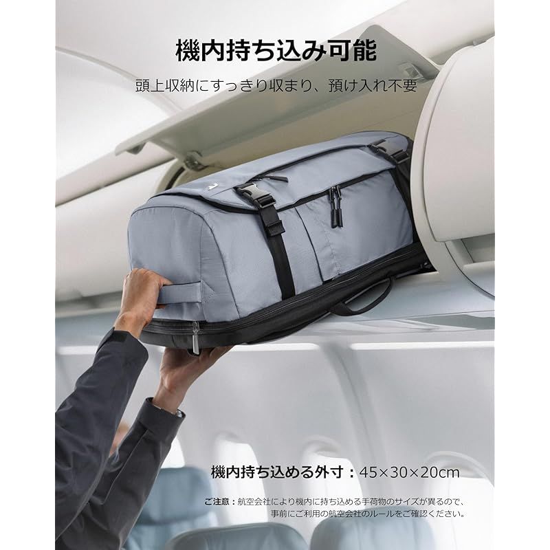 tomtoc] 旅行 リュック 28L 機内持ち込み ビジネス バックパック 旅行