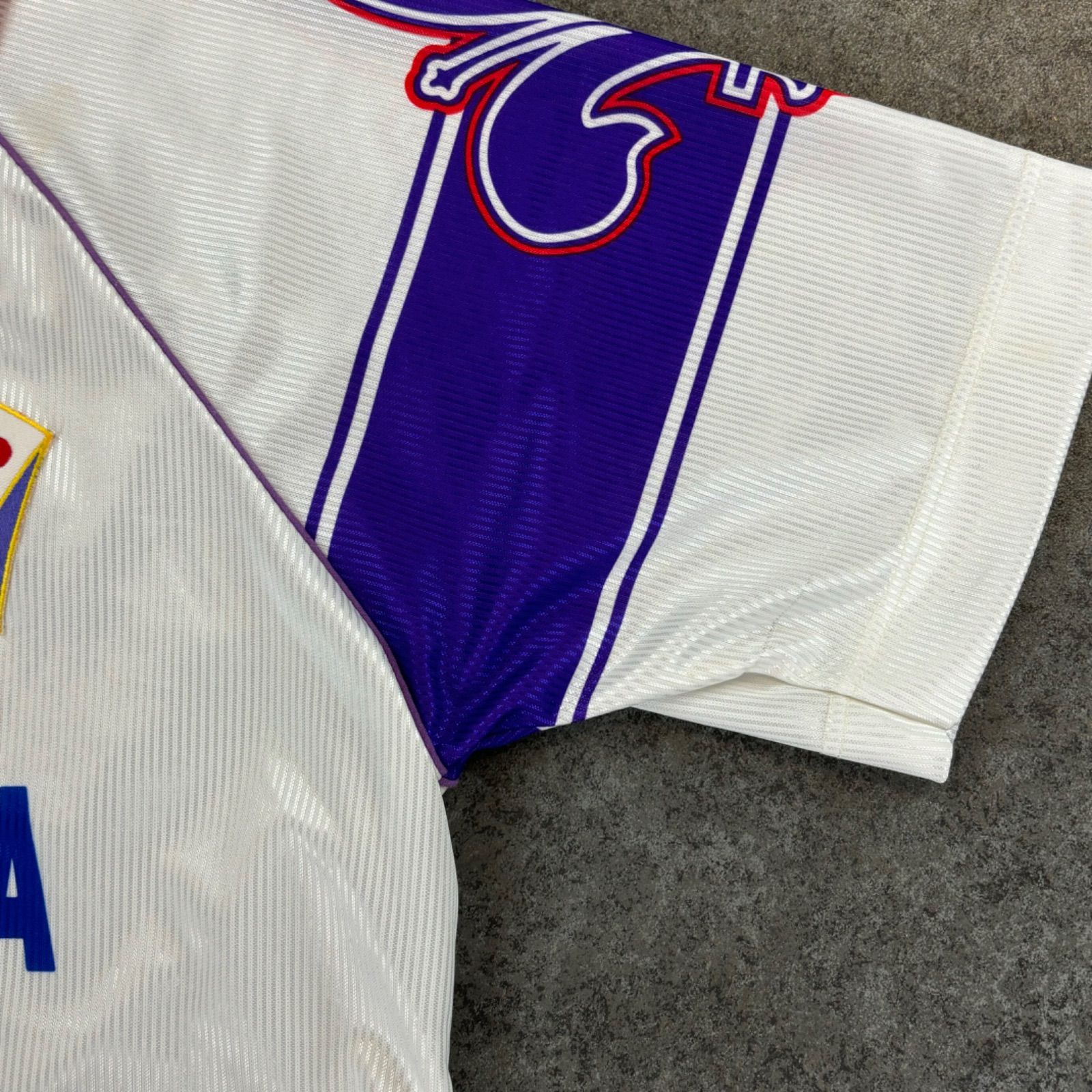 イタリア製 Reebok 1995-1996 95/96 Fiorentina Away Game Shirt