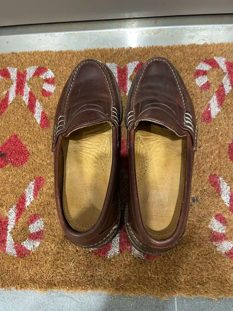 Alden オールデン 686 ブラウン レザーシューズ ペニーローファー