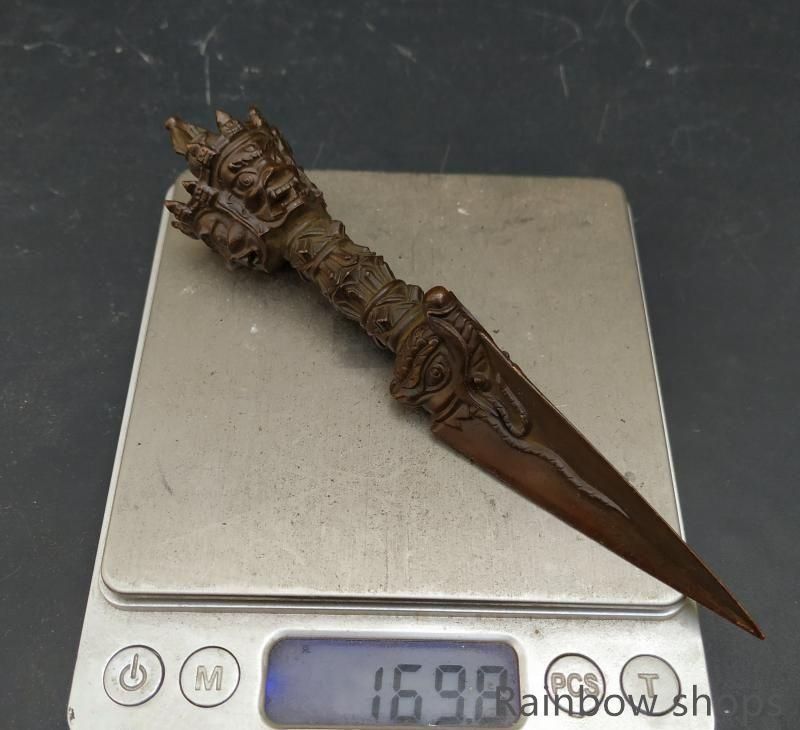 銅製 法器 象鼻金剛降魔杵 招財 辟邪 開運 装飾品 工芸品 置物 銅製 法器 象鼻金剛降魔杵 招財 辟邪 開運 装飾品 工芸品 置物