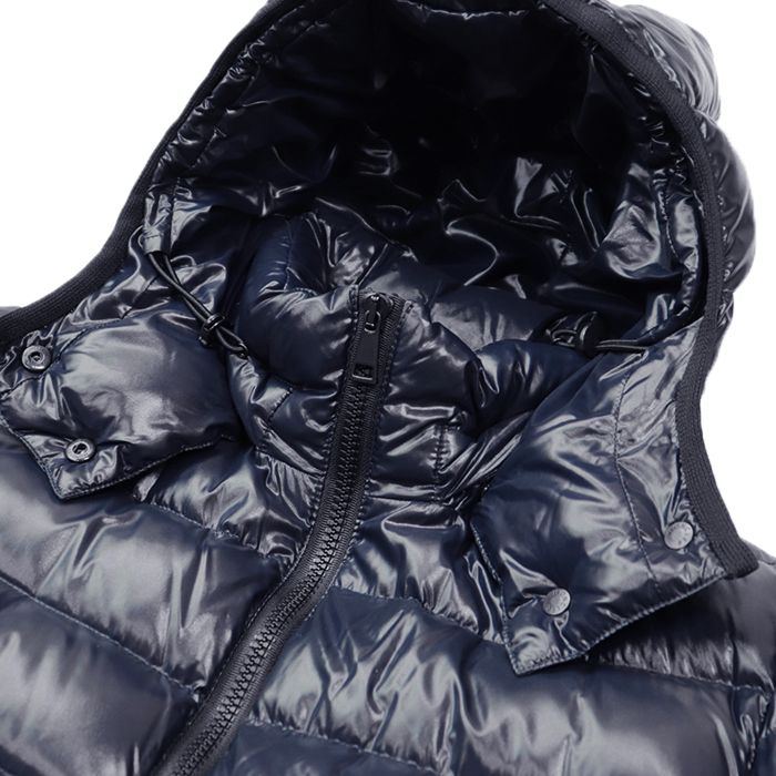 美品】MONCLER モンクレール コート 2017年製 MOKA モカ シャイニー  