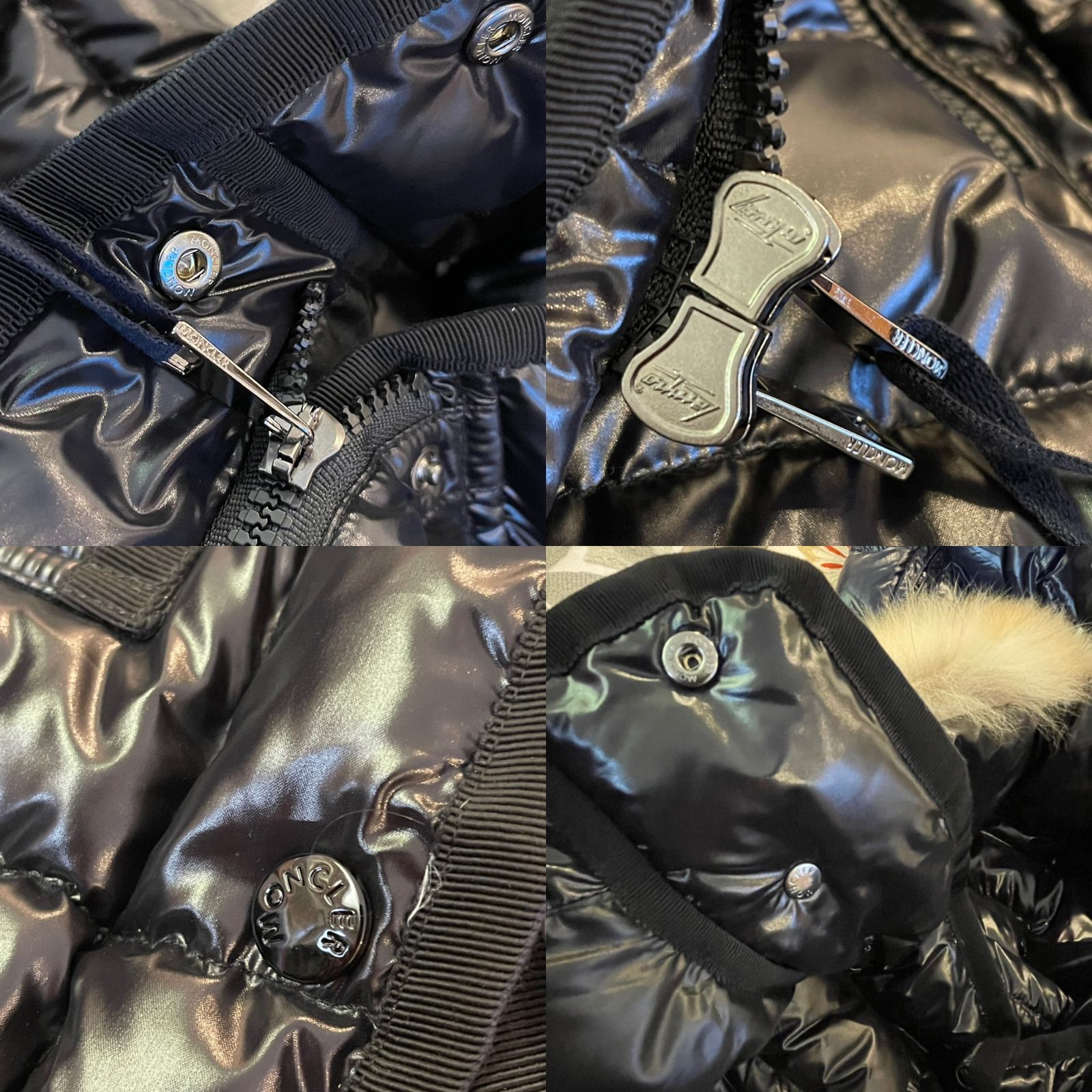 Moncler Armoise アルモワーズ navy - メルカリ