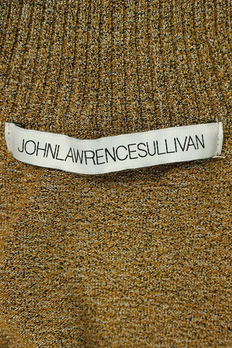 ジョンローレンスサリバン 4A001 17-31 ハーフジップニットTシャツ メンズ L