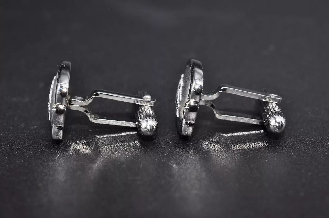 BURBERRY シルバー カフリンクス Burberry バーバリー カフス