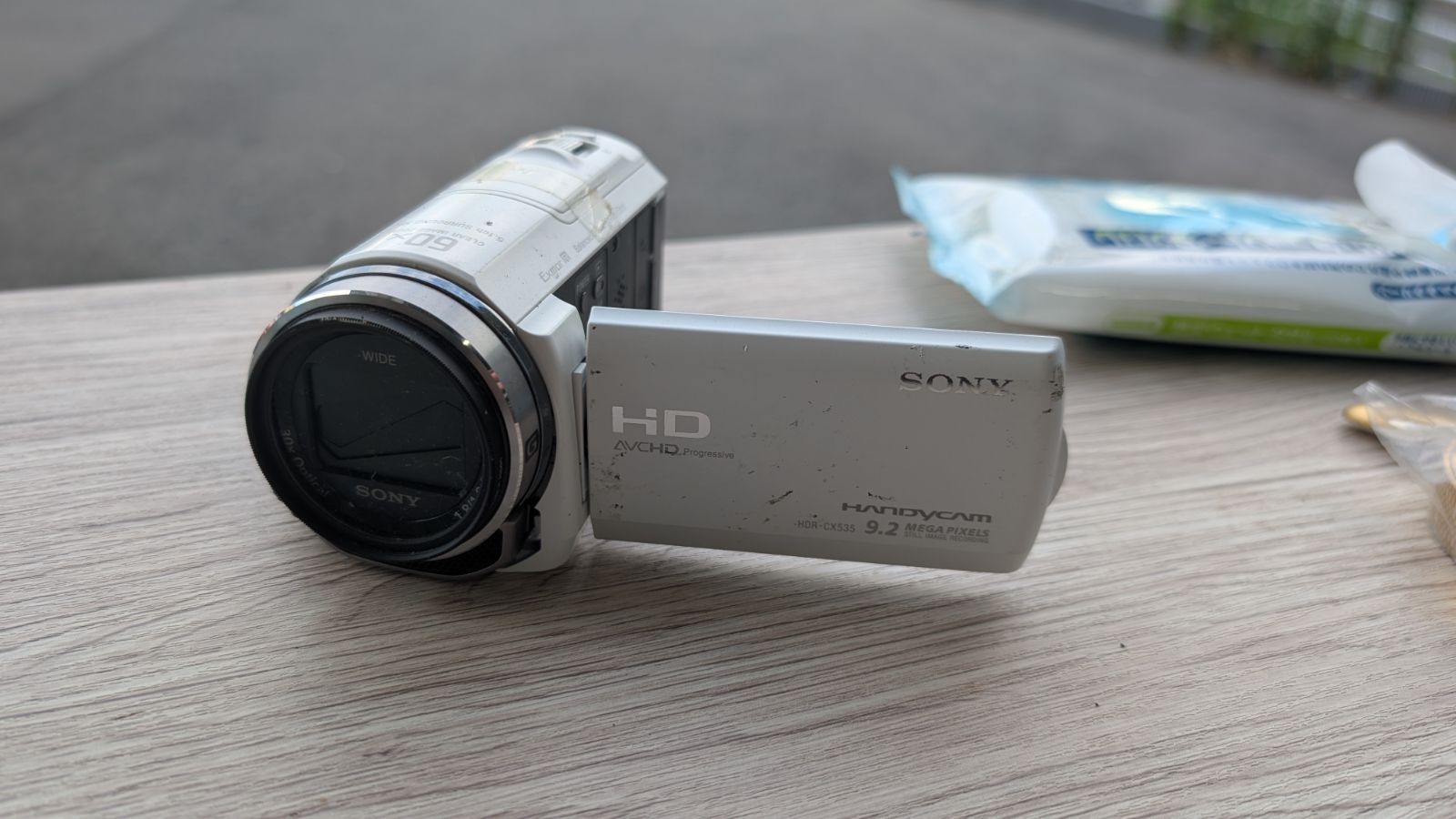 動作OK】 SONY Handycam HDR-CX535 動作確認してません】SONY