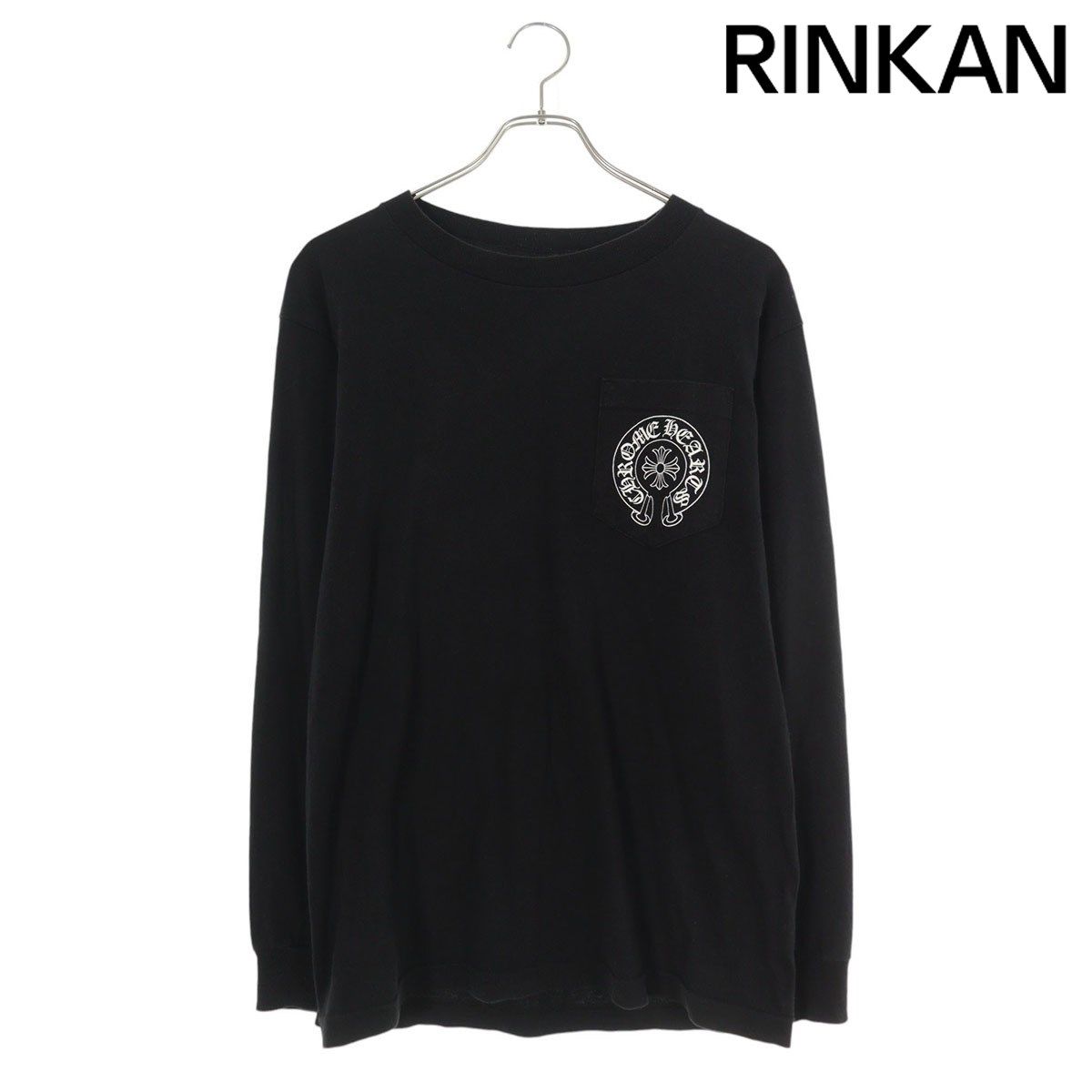 クロムハーツ フローラルバックホースシュープリント長袖カットソー メンズ L Chrome Hearts - クロムハーツ CH L/S /1 袖フローラルホース