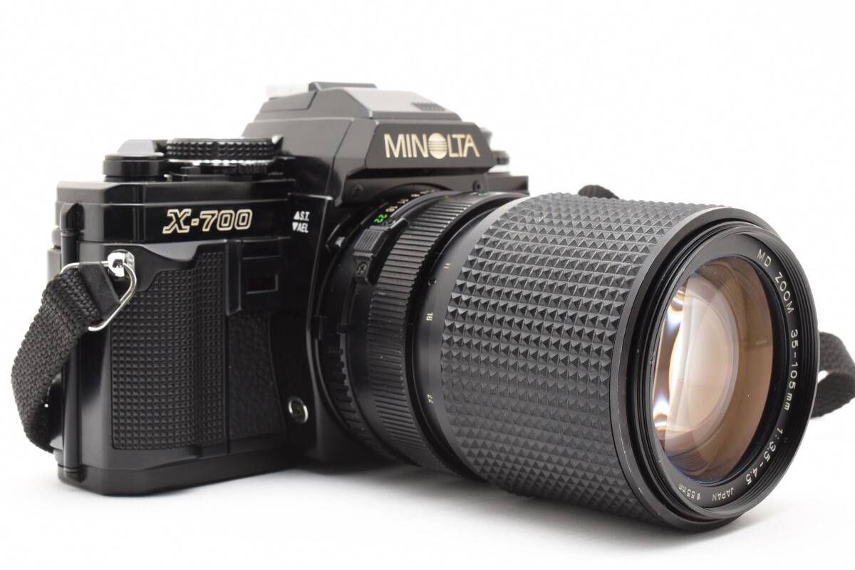 ☆良品☆ミノルタ MINOLTA X-700 MPS MD 35-105mm F3.5-4.5 ブラック