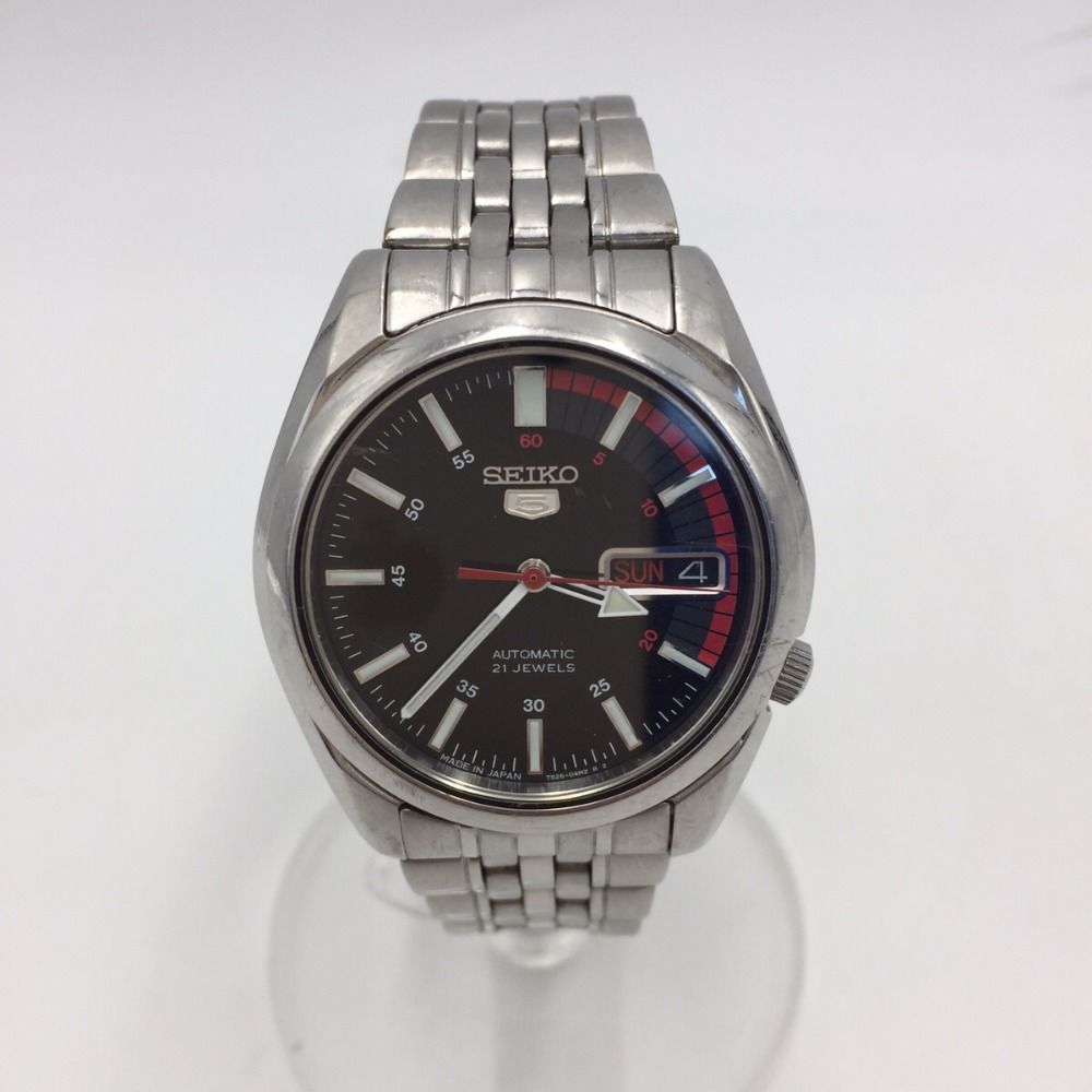 SEIKO セイコー5 自動巻 MOD 7S26-01V0 裏スケルトン - メルカリ
