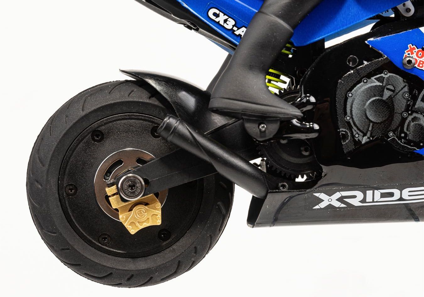 走行性能抜群 ☆ 1/10 RC バイク CX3 ☆ 新設計・カーボンフレーム