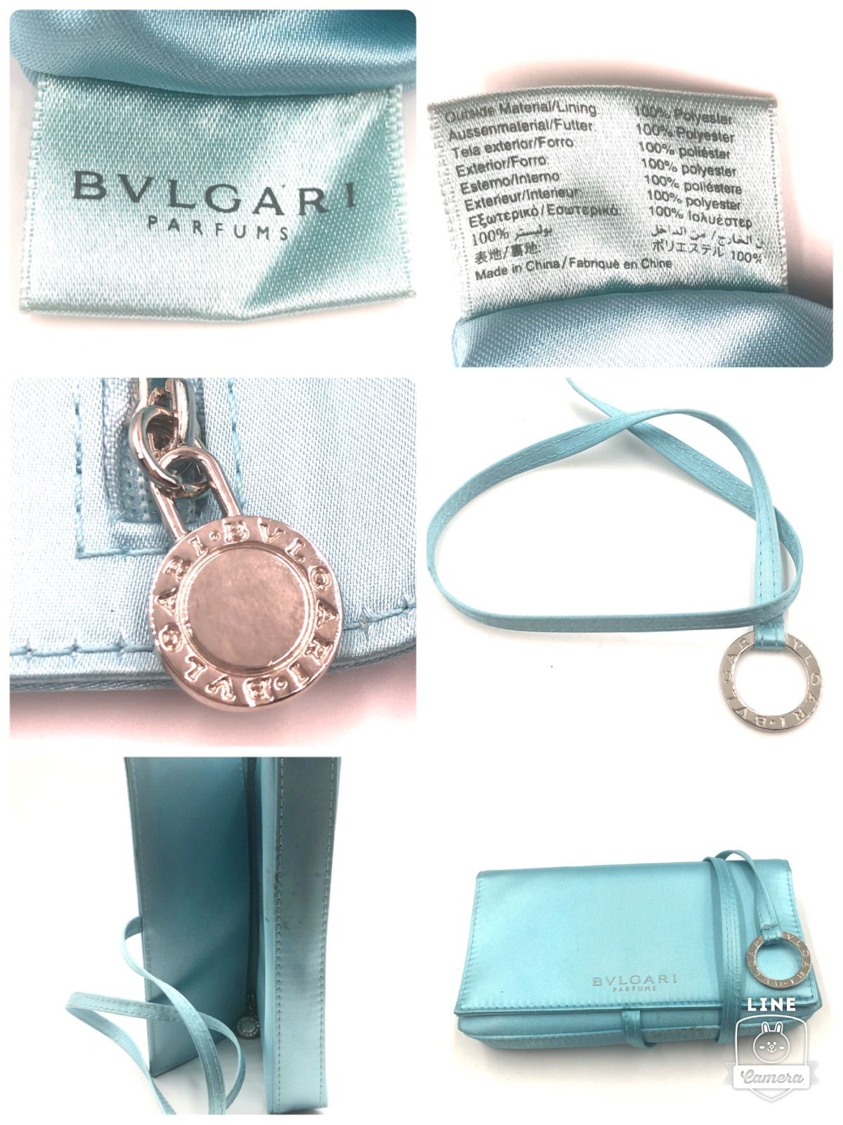 BVLGARI PARFUMS ブルガリパフューム トートバッグ&ミニポーチ