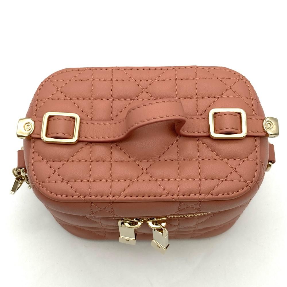 ディオール Dior マイクロカナージュ バニティバッグ ショルダーバッグ 