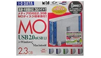 非常に良い アイ オー データ iConnect搭載 USB 2.0対応 大容量 2.3GB MOドライブ MOA-i2.3|US2