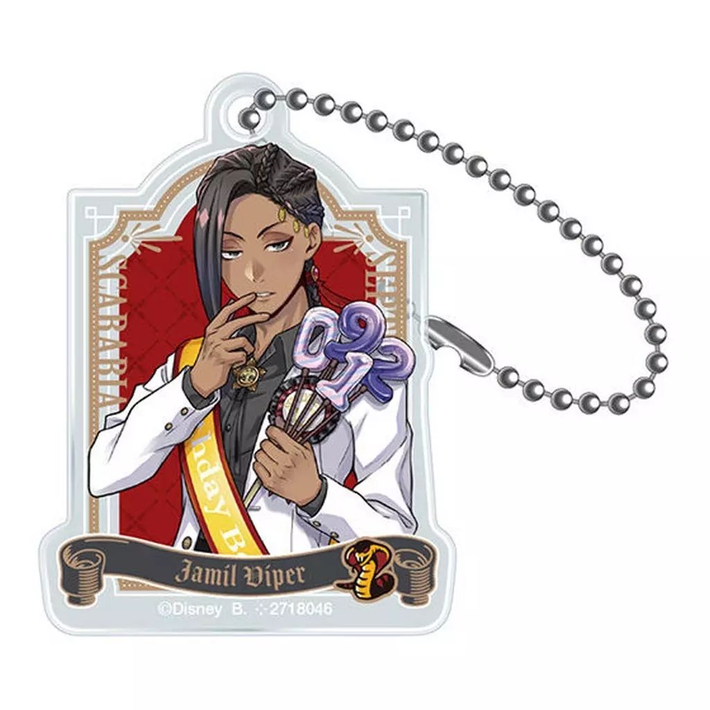 ツイステ　キーチャーム　ジャミル ツイステ キーチャーム ジャミル ディズニー ツイステッド