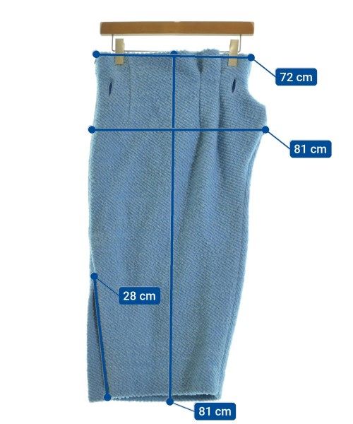 nadia ひざ丈スカート レディース 【古着】【中古】【送料無料