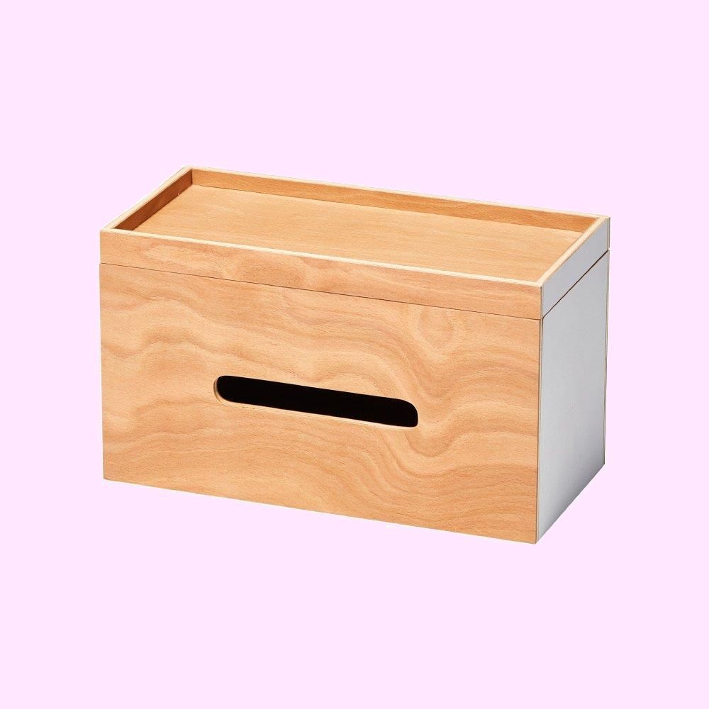 Size:幅135ｍｍ ideaco(イデアコ) ぺーパータオルケース ティッシュケース ホワイト Roof Paper Box (ルーフペーパーボックス)