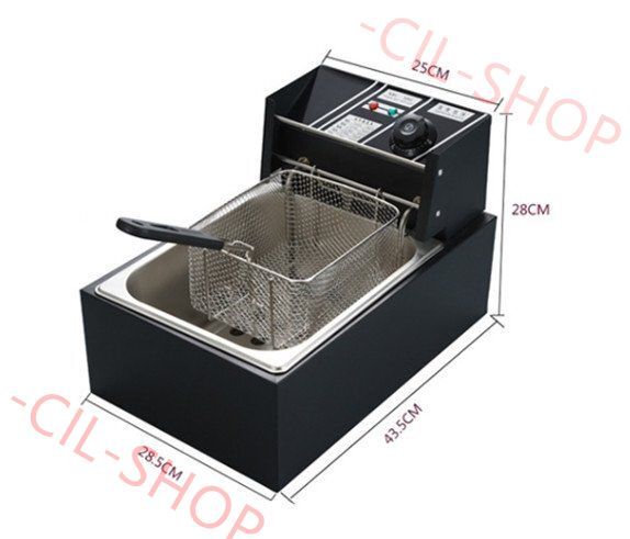 ダイシン商事 電気フライヤー FL-DS8 8L 電気フライヤー 業務用 卓上電気フライヤー、FL-DS8