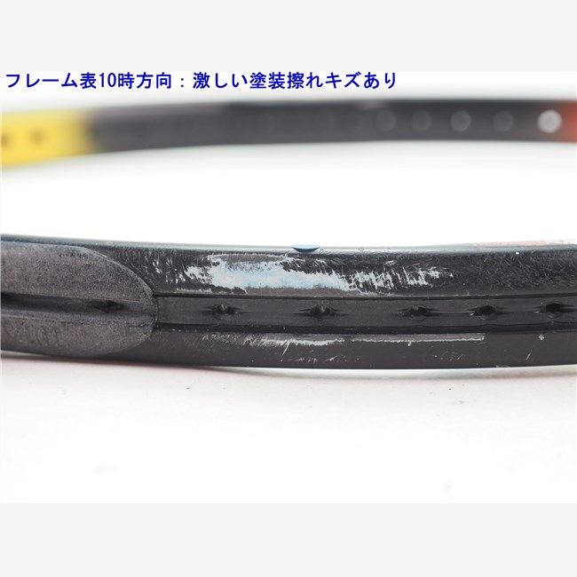 中古 テニスラケット ウィルソン プロ スタッフ クラッシック 110【一部グロメット割れ有り】 (SL3)WILSON Pro Staff Classic 110 中古】ウィルソン プロ スタッフ クラッシック 110【台湾製