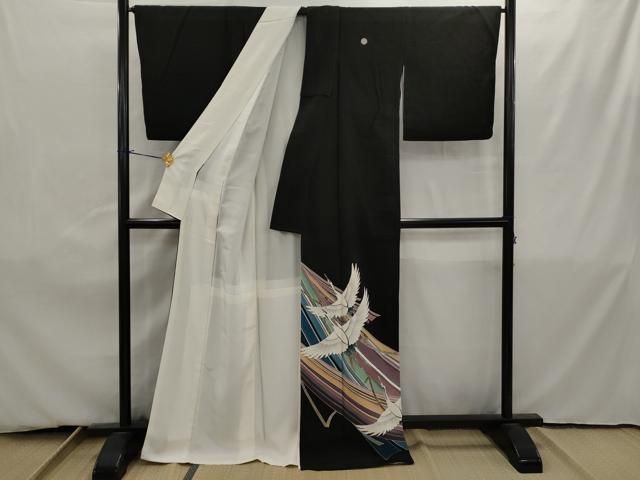 平和屋着物○本加賀友禅作家 村上堅正 黒留袖 浦富の入江 暈し染め