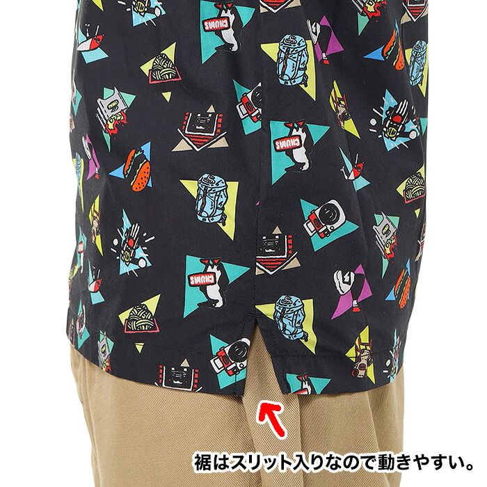 CHUMS チャムス シャツ かせきさいだぁ Chumloha Shirt