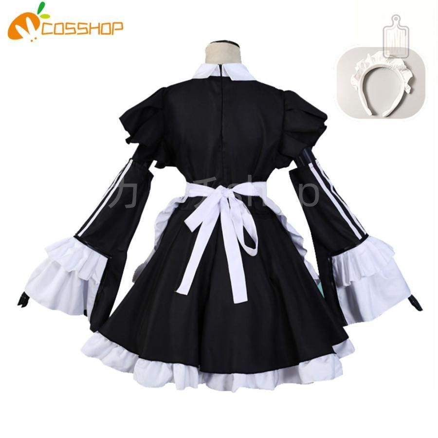 プロジェクトセカイ カラフルステージ! プロセカ ミク メイド服 コスプレ衣装 セーラー服 コスチューム 仮装 イベント コスプレ 学園祭 c