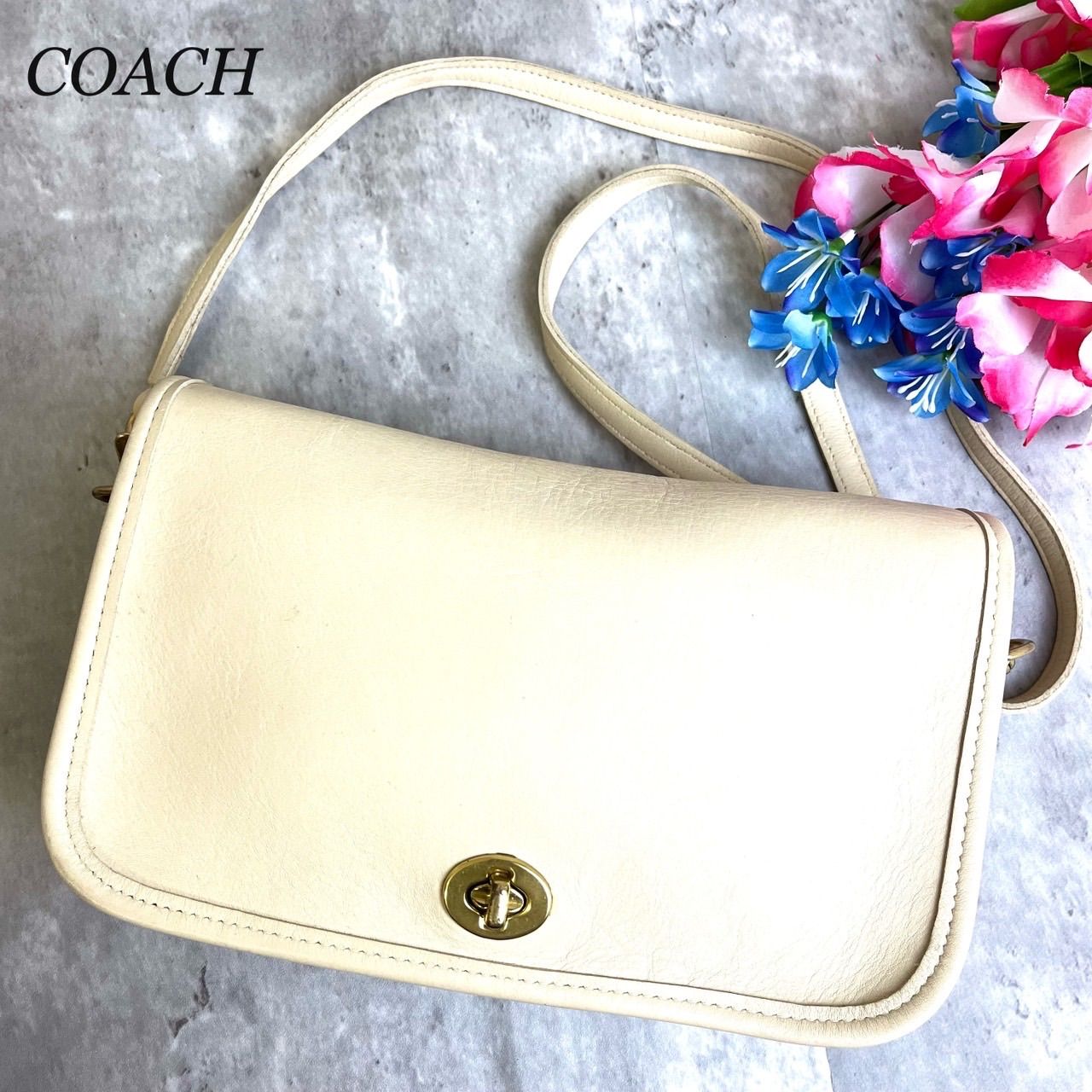 ✨良品✨OLD COACH オールドコーチ ポケットパース ショルダーバッグ