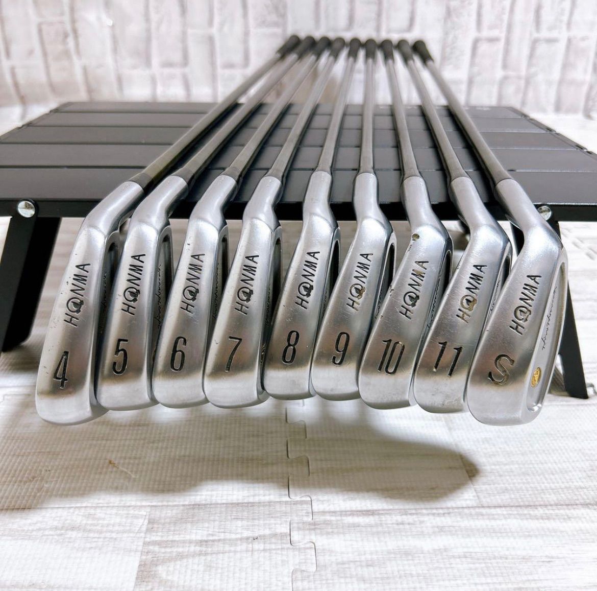 豪華9本セット 金モグラ メンズ ホンマ LB-708 アイアンセット 星4 豪華9本セット 金モグラ メンズ ホンマ LB-708 アイアンセット