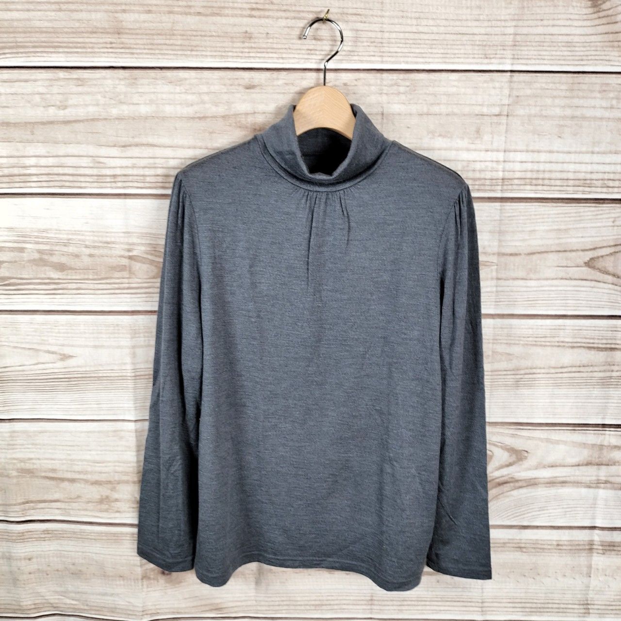 美品 WOOL FACTORY ウールファクトリー レディース タートルネック 