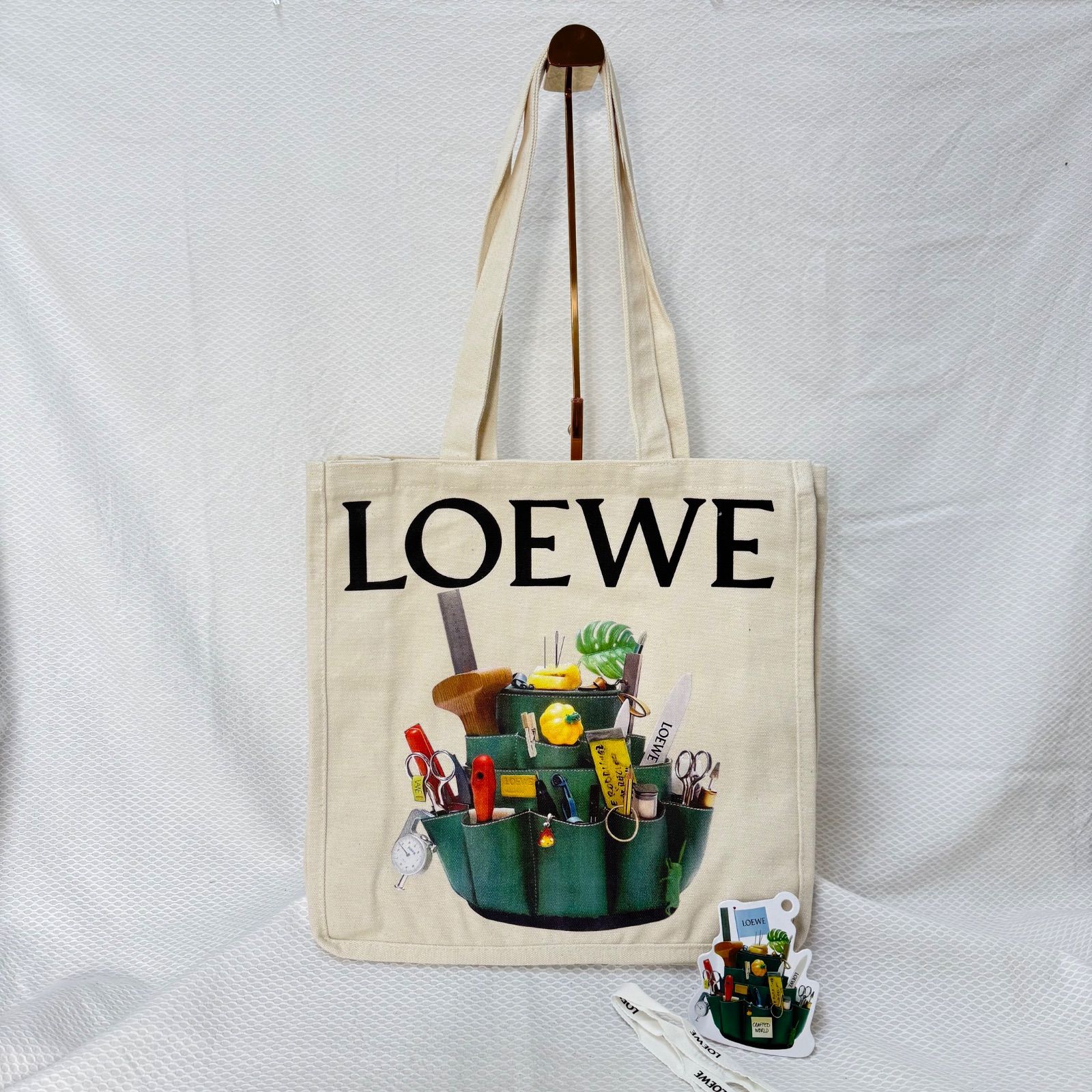 新品未使用】LOEWE ロエベ ジブリ トートバッグ ノベルティ クラフ