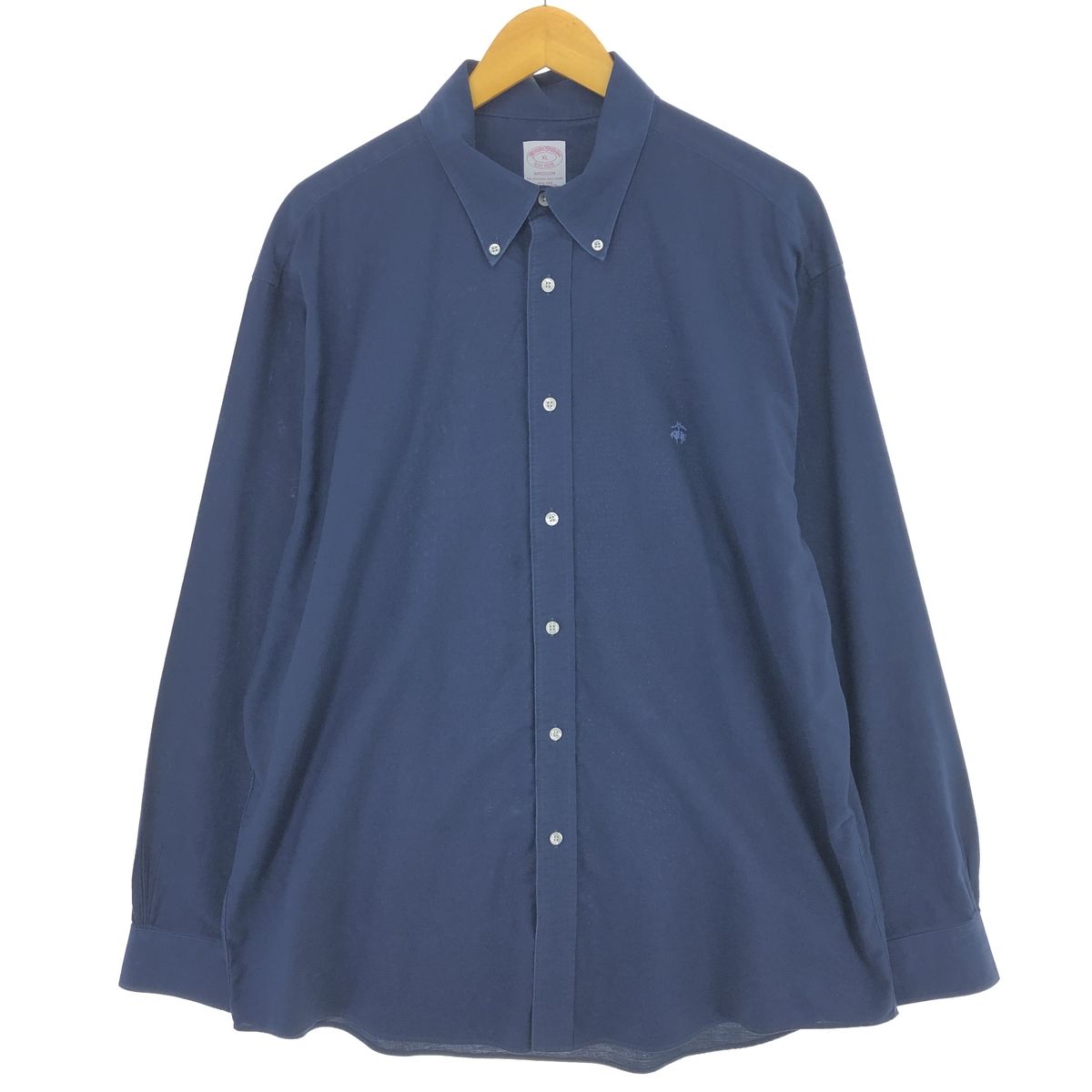 古着 ブルックスブラザーズ Brooks Brothers Est.1818 長袖 ボタンダウンシャツ メンズXL相当/eaa487708