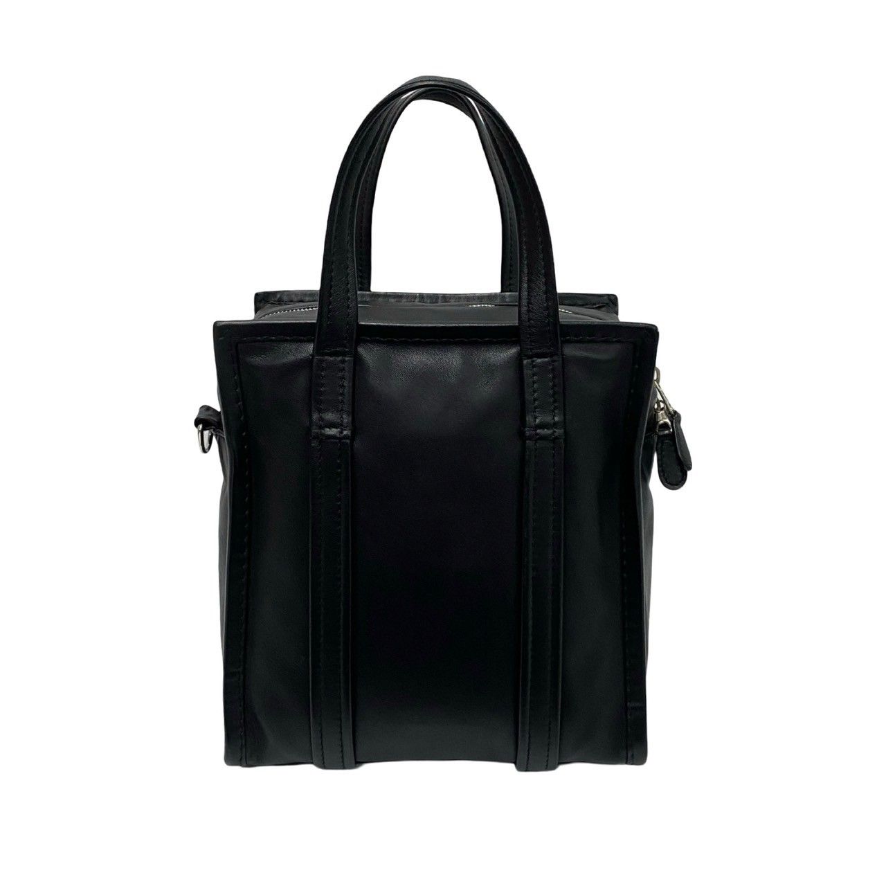 極 美品 BALENCIAGA バレンシアガ バザール ショッパー レザー 2way  