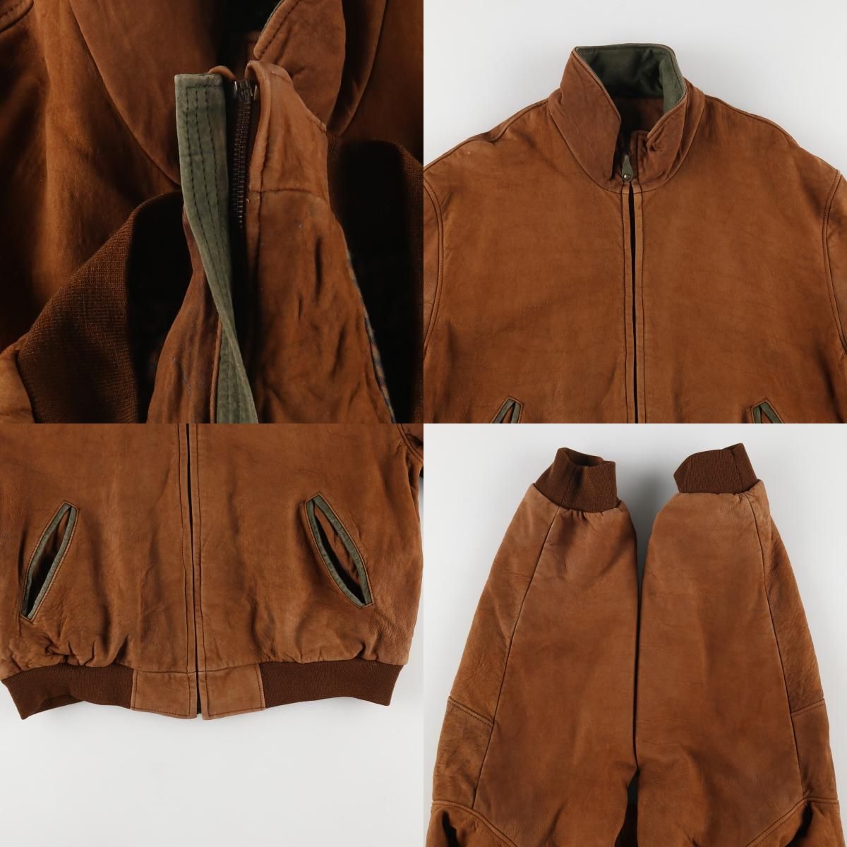 古着 80年代 エルエルビーン L.L.Bean THINSULATE シンサレート レザー 