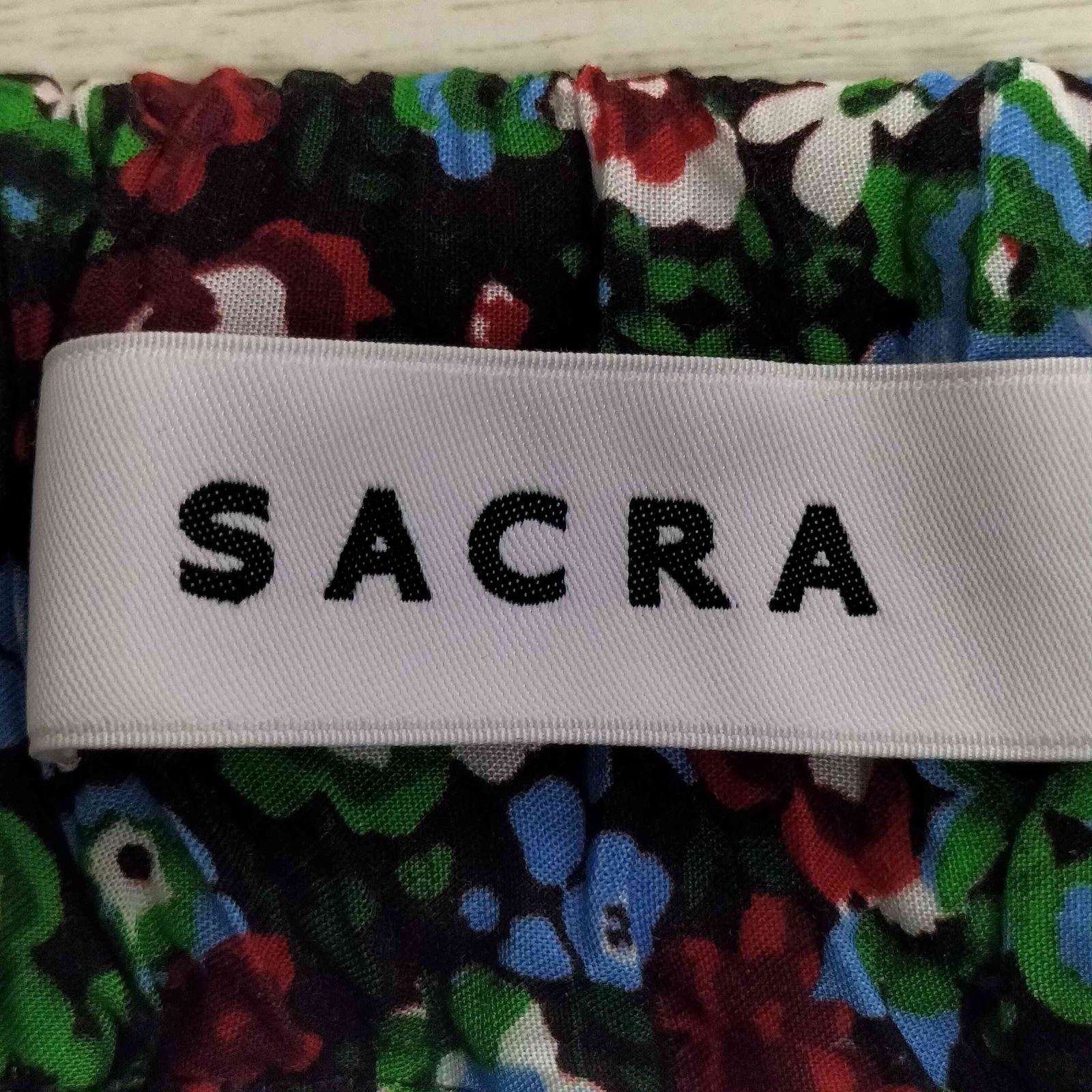 SACRA フラワープリントティアードスカート サクラ SACRA フラワープリントティアードスカート レディース