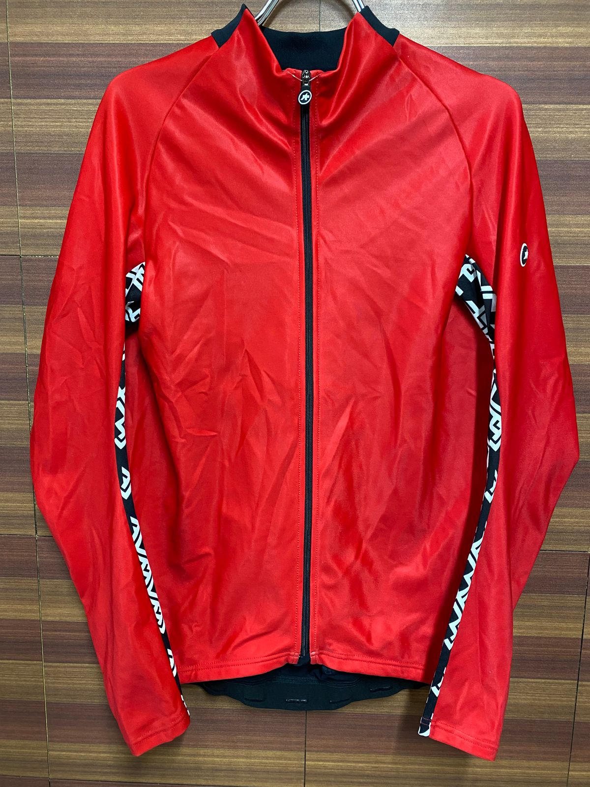 アソス Assos Mille GT 長袖ジャージ 赤 サイズS 美品 ウエムラ
