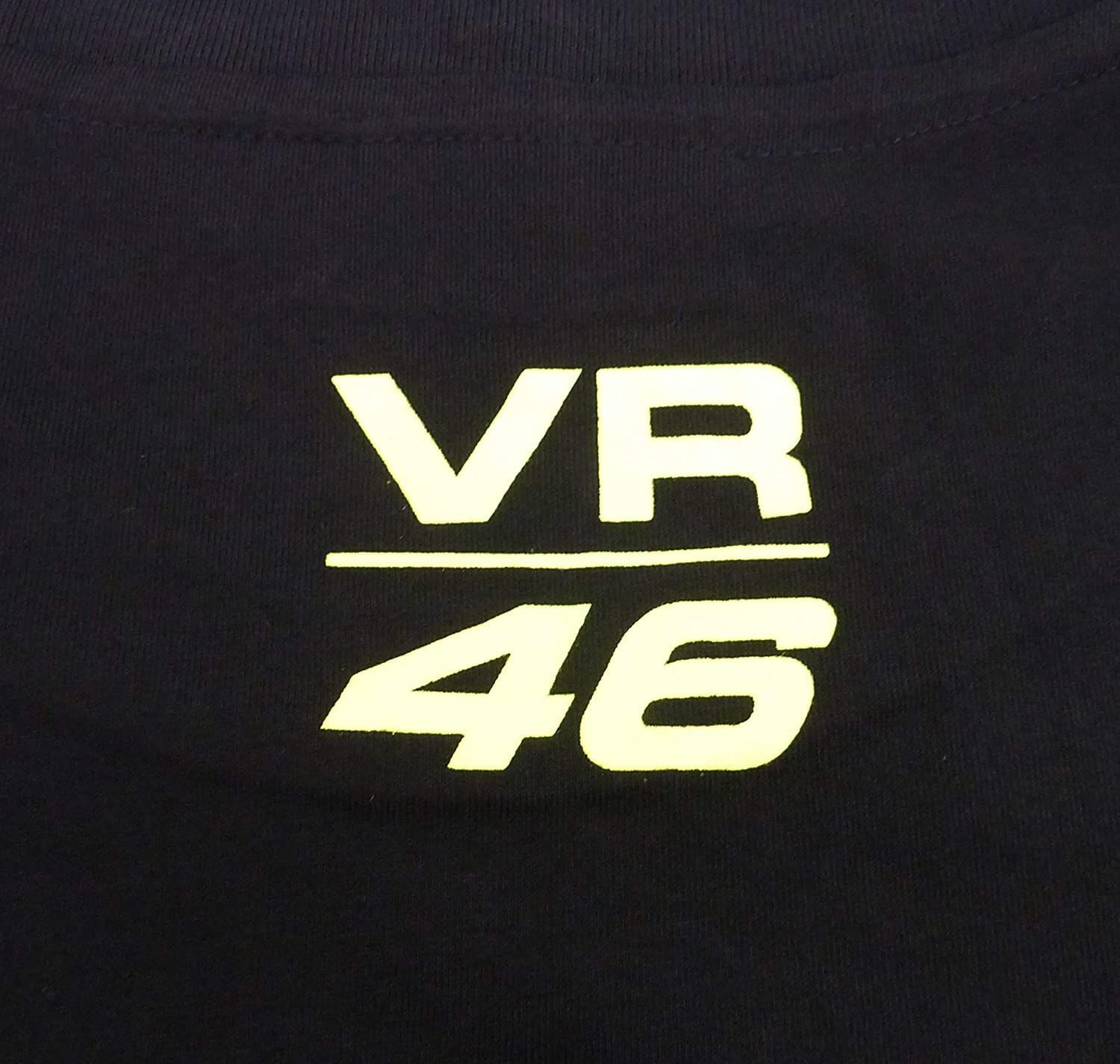 VR46 モンスターエナジー ロゴプリントTシャツ ブラック XL