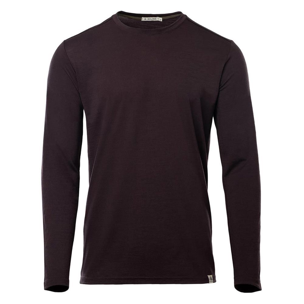 ACLIMA LightWool 180 Crewneck アクリマ ライトウール 180 クルーネック 109520 カラー Chocolate Plum