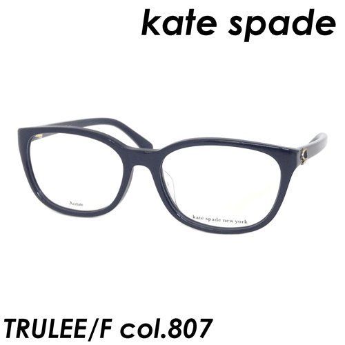 Kate spade(ケイトスペード) メガネ TRULEE/F col.807 [BLACK] 52ｍｍ