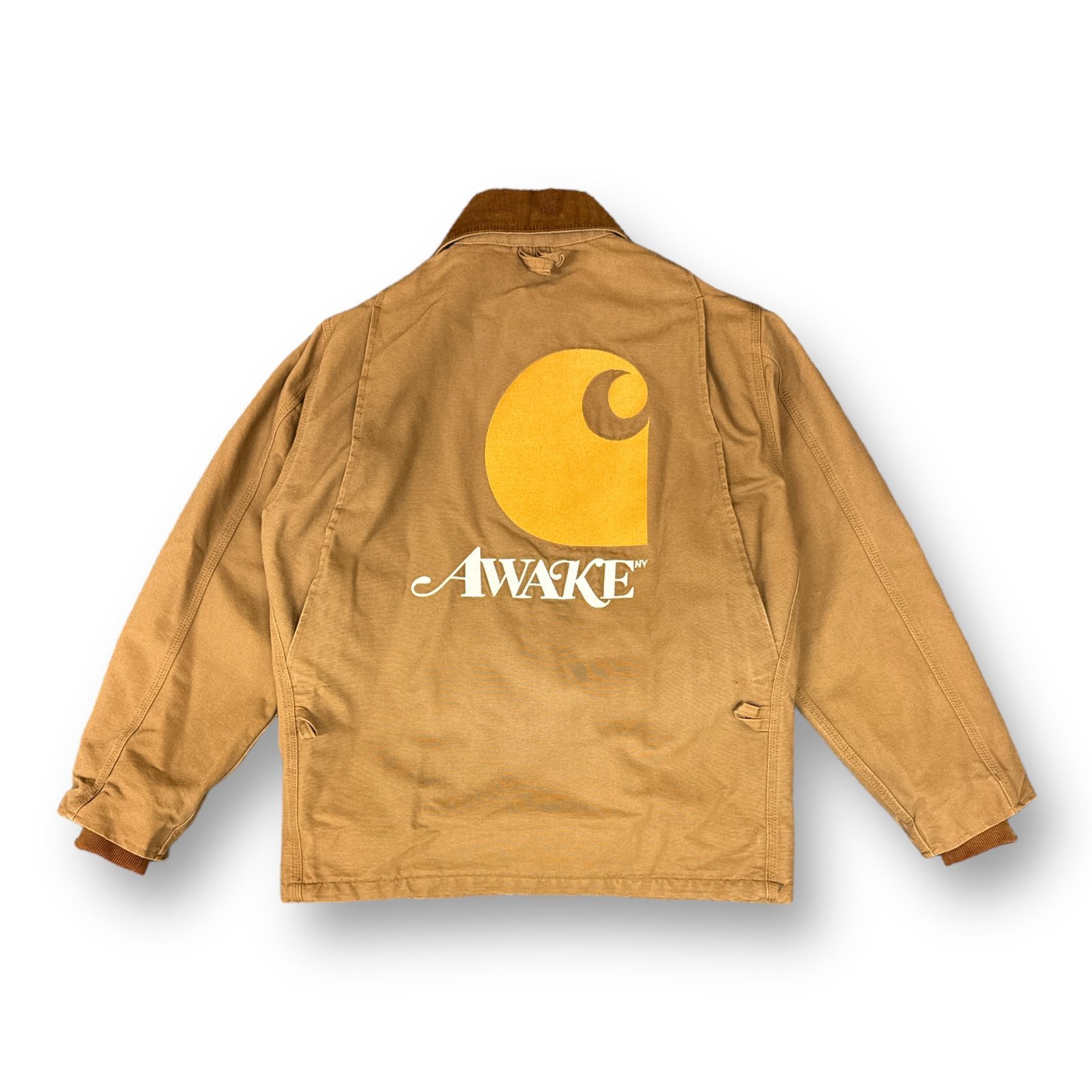 Carhartt WIP X AWAKE Michigan Chore Coat コラボ ダック カバーオール ジャケット カーハート アウェイク M  63445A - メルカリ