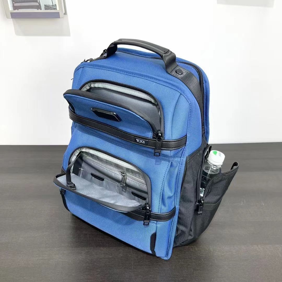 新品✨ TUMI ALPHA3 2603580 トゥミ リュック バックパック ビジネスリュック ビジネスバッグ メンズバッグ ブルー 仕事用 通勤  通学 出張 大容量 おしゃれ 自分用 プレゼント - メルカリ