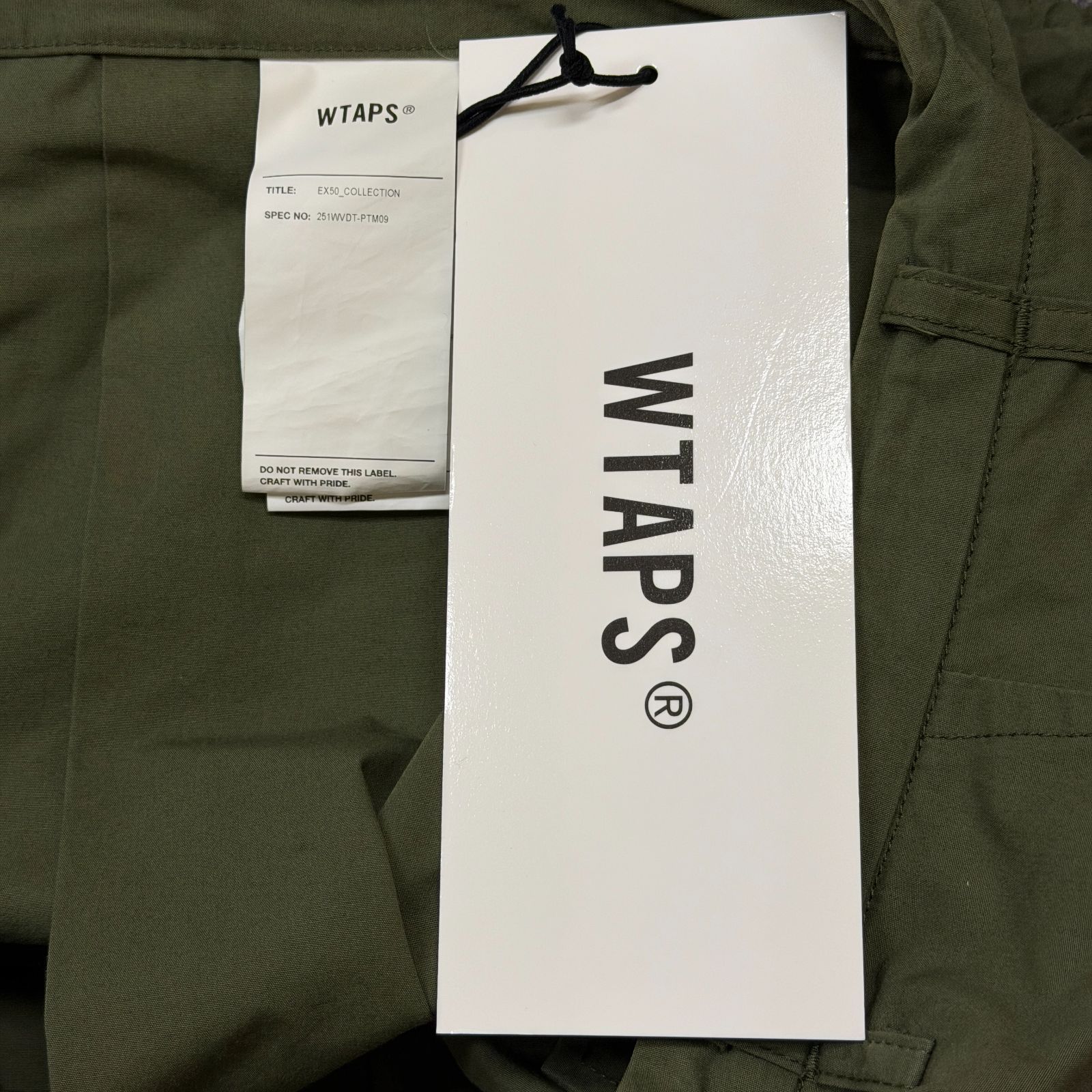 参考上代44000円 WTAPS 25SS MILT0001 / TROUSERS / NYCO. WEATHER