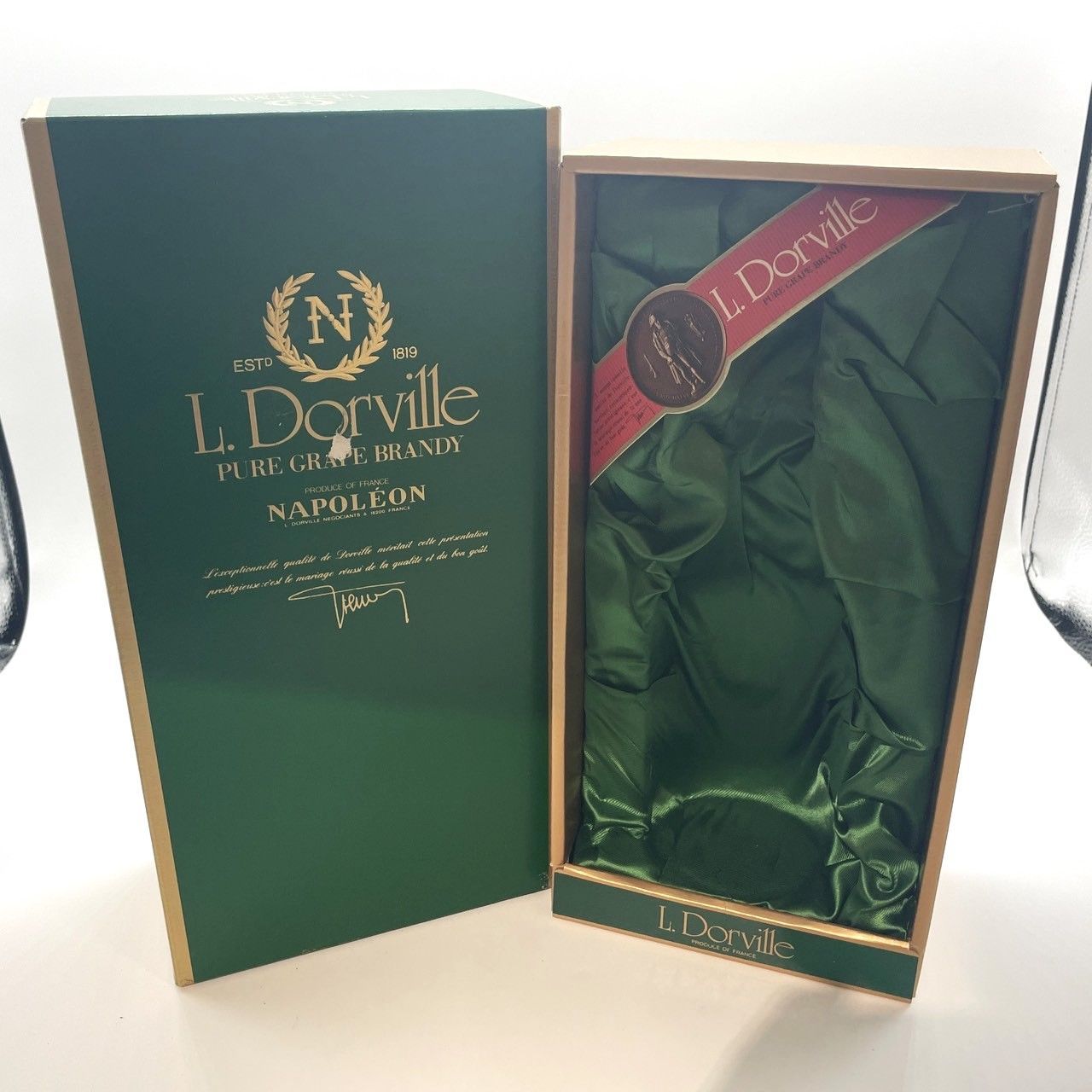 L.Dorville ナポレオン ブランデー マドラー付 古酒 700ml - メルカリ