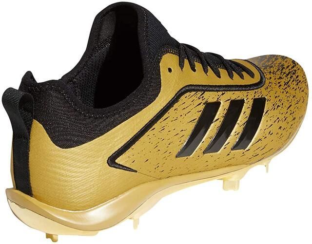 24.5cmのみ adidas アディダス 野球 ソフトボール スパイク 03 アディゼロ スタビル 5-TOOL A メンズ ゴールドメタリック FX0604