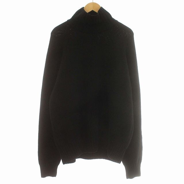 シュタイン Stein 21AW EX FINE LAMBS LOOSE HIGH NECK KNIT ニット ハイネック セーター ウール S 黒  ブラック /☆G - メルカリ