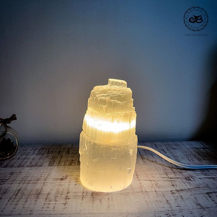 Selenite Tower Lamp セレナイト タワー ランプ Ｓサイズ パワーストーン 天然石ランプ 原石 ジプサム 入手困難希少品! 在庫限り  - メルカリ