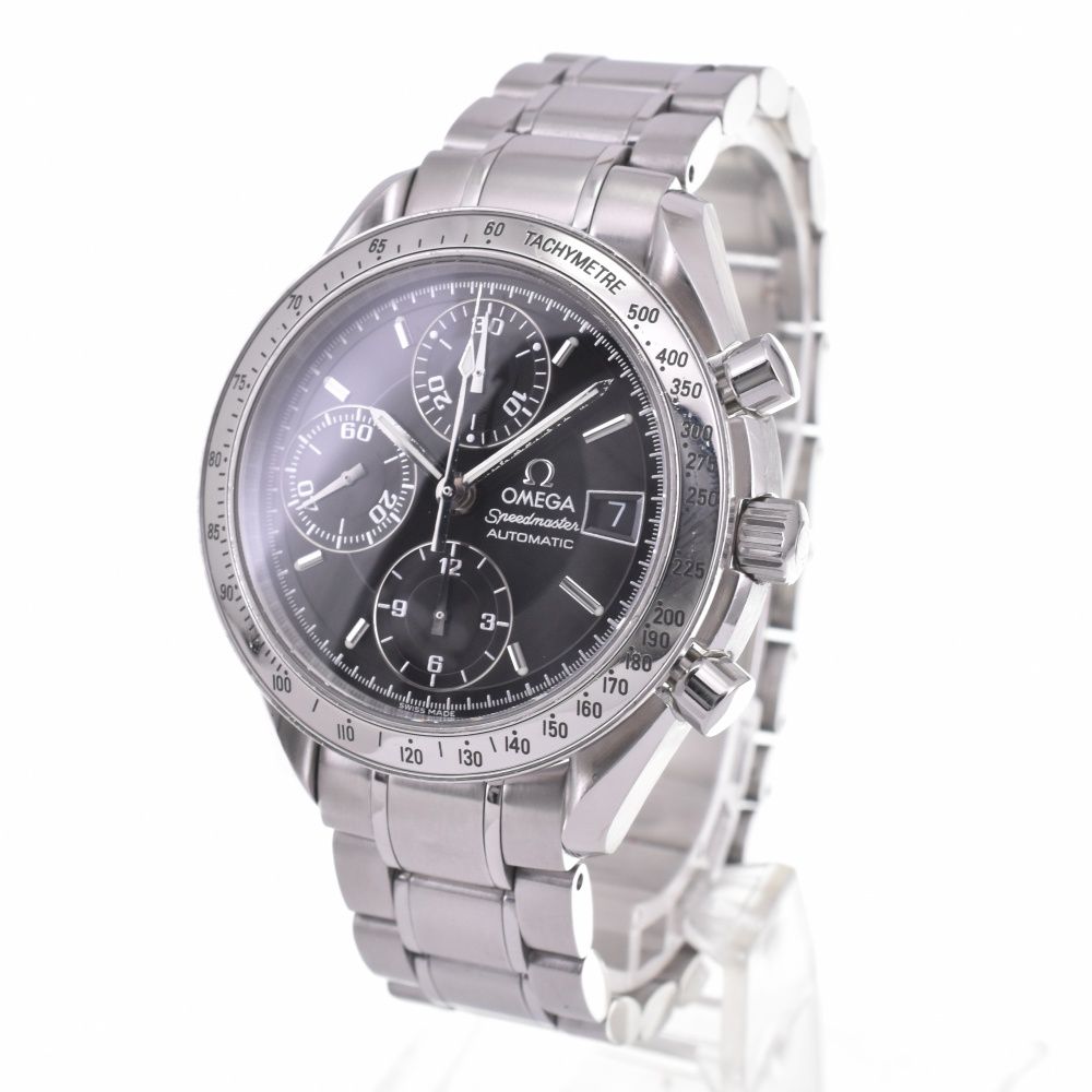 オメガ OMEGA 3513.50 スピードマスター クロノグラフ デイト 自動巻き メンズ 保証書付き K 142677