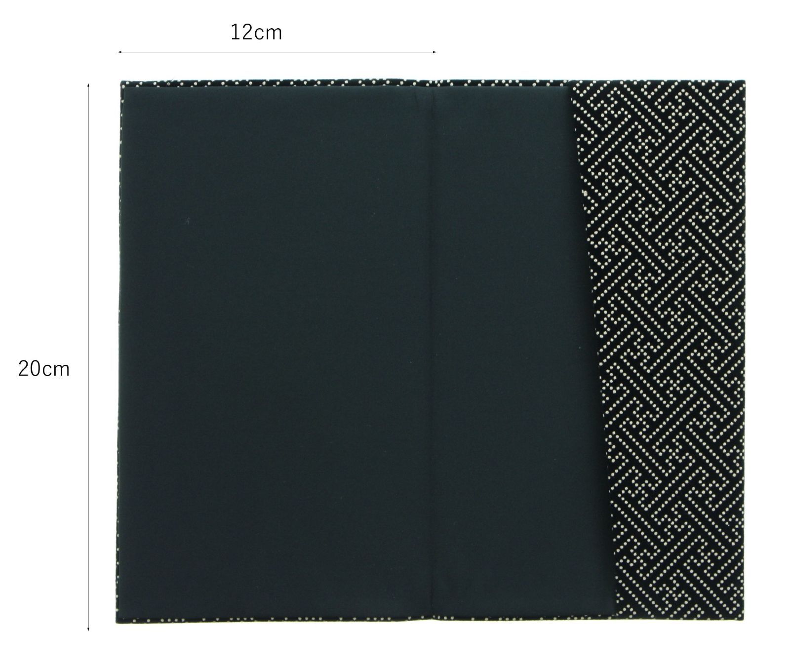  ソフト金封ふくさ 印伝調 黒 2227-1 袱紗(ふくさ) 冠婚葬祭 宗教用品