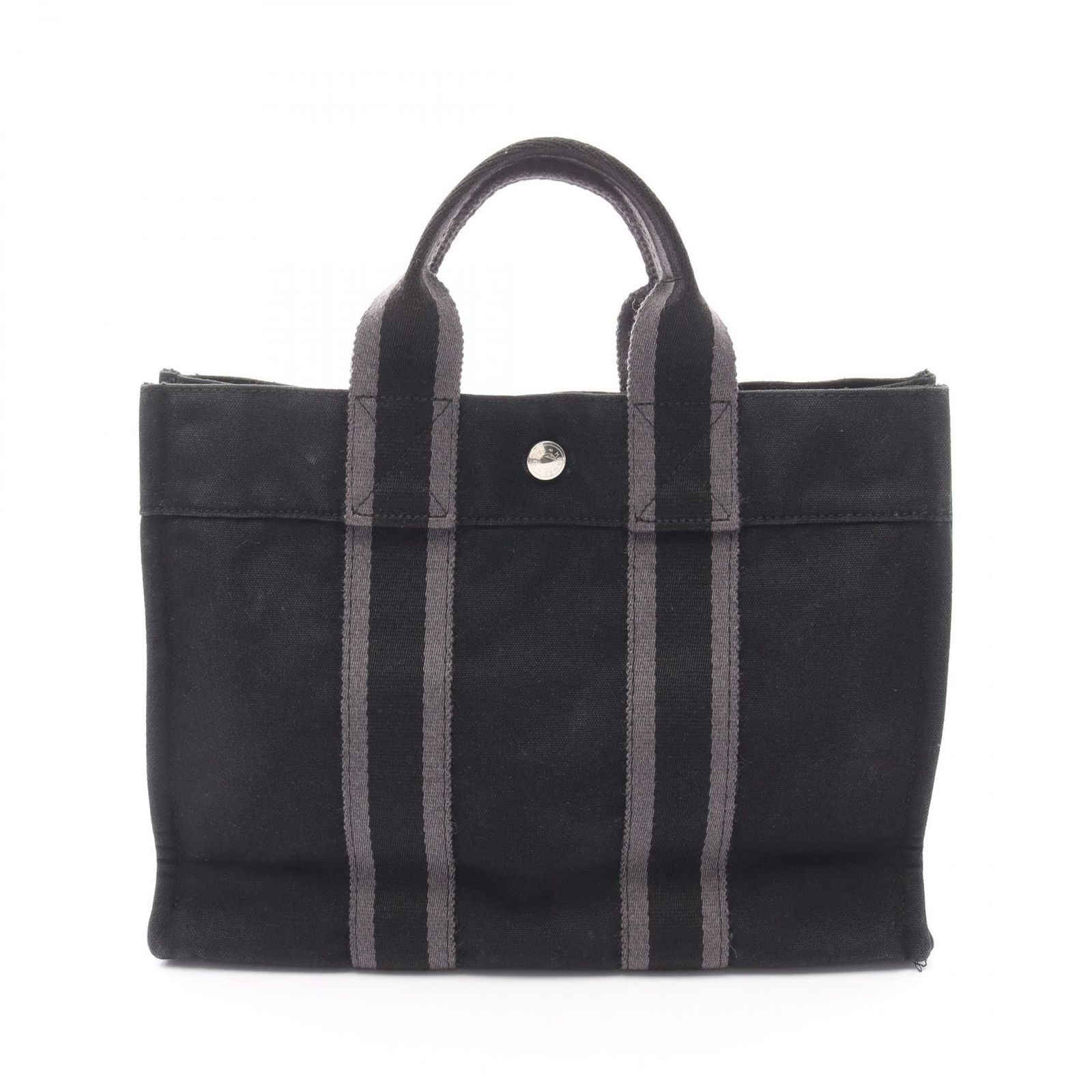レディース エルメス HERMES トートバッグ フールトゥPM ブラック 