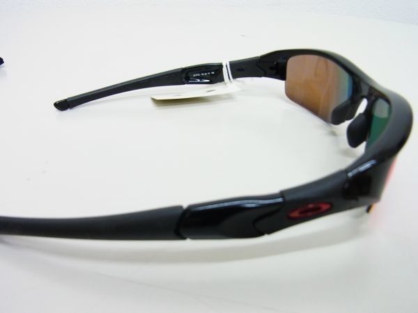 正規☆OAKLEY オークリー☆FLAK JACKET フラックジャケット サングラス【OO9112-6314】赤レッドイリジウム黒ブラック【本物保証】ミラリジャパン  - メルカリ