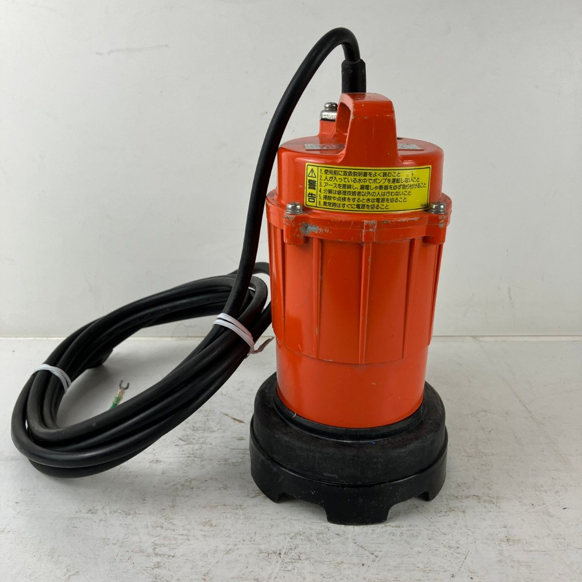 ЗЗTERADA 寺田 100v 口径32mm 水中ポンプ SG-150C オレンジ