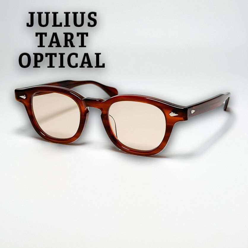 JULIUS TART OPTICAL ジュリアスタートオプティカル AR PL-002G Amber アイウェア サングラス UVCRカラー サラゴサB アンバー 30th